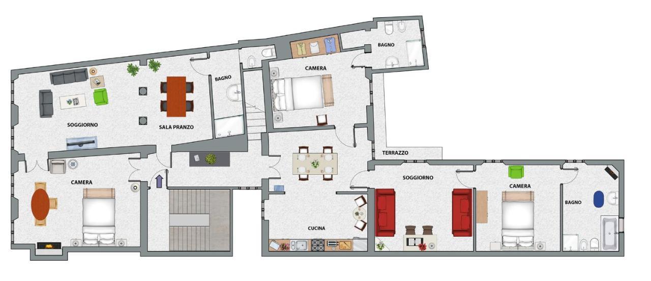 Acacia Firenze Apartments Artemisia-Angelica Kültér fotó